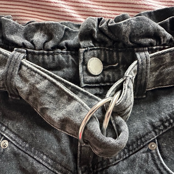 High-waisted denim skirt - Picture 4 of 4